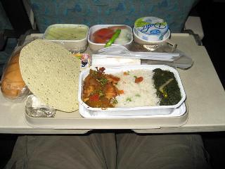 エアインディア機内食