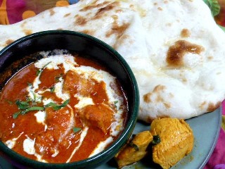 チキンバターマサラ・ナン・タンドリーチキン