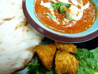 チキンバターマサラ・ナン・タンドリーチキン