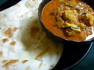 チキンマサラ・ナン