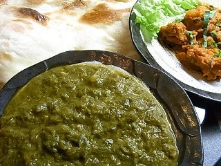 ポークマサラ・菜の花のカレー